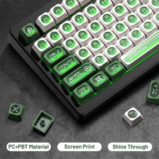 XVX Cat Eye Keycaps – 136-Key MAX Profile Dye Sublimation RGB Set picture