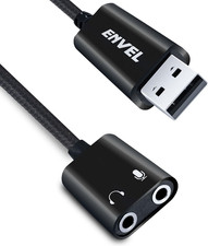 USB to 3.5Mm Audio Adapter, External Stereo Sound Card picture