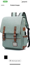 UGRACE Traveling Laptop Backpack/Shoulder Bag USB Port Water Resistant Green picture