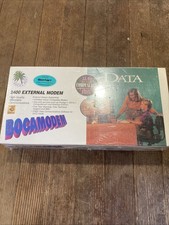 BOCA 2400 (M024ED) 2.4 Kbps External Modem SEALED Data Communication Software picture