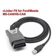 Vgate vLinker FS ELM327 USB OBD2 Scanner for Ford Mazda FORScan HS/MS-CAN picture