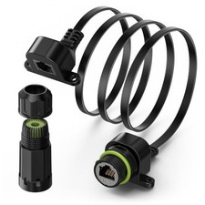 Flat Window Cable Pass Through for Starlink Gen 3/4/4X/V5/Mini picture