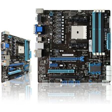 For Asus F2A85-M/CM1745/DP_MB Motherboard DDR3 Socket FM2 MicroATX Tested OK picture