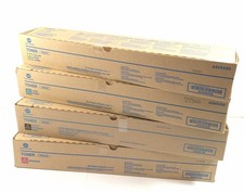 Konica Minolta TN619 Complete Toner Cartridge Set Yellow Magenta Cyan Black picture