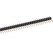 5 Pack of Pin Header 2.54mm 40Pin picture