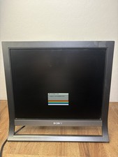Sony SDM-HS95P 19 inch LCD Computer Monitor Retro Gaming - WORKS picture