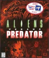 Aliens Versus Predator 1 PC CD shoot marines or space creatures war game AVP vs picture