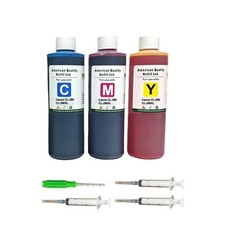 CMY Refill Ink Cartridge Kit for Canon CL-286 CL-286XL  Ink Bottles Kit 3x250ml picture