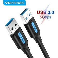 USB to USB Cable USB 3.0 Male Data Transfer ard Drive Laptop DVD Player Camera picture