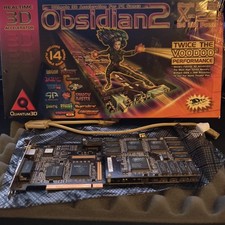 Quantum3D Obsidian2 X-24 Tested And Working STUPID RARE picture