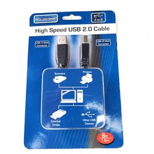 Tech Universe High Speed USB 2.0 Cable 6' TU1309 Brand New  picture