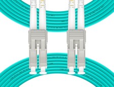 Fibergaga OM3 LC to LC Multimode Duplex Fiber Cable 100m (328ft) picture