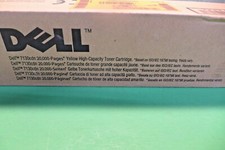 Genuine Dell 7130cdn High Capacity Toner Cartridge Yellow FRPPK picture