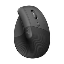 Ergonomic Vertical Wireless Mouse - Comfortable Grip, Bluetooth & USB, Graphite picture
