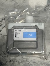 Compatible for Canon PFI-1300PC Photo Cyan Pigment Ink Tank 330ML Sealed picture