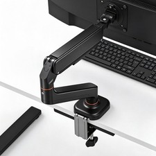Gas Spring Monitor Stand for 13-32in Screen Adjustable Swivel VESA Desk Mount picture