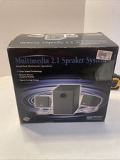 New Open Box Multimedia 2.1 Speaker System Micro innovations picture