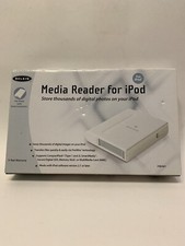 Belkin Media Reader F8E461 with Dock Connector for iPod - White [ N E W ] picture
