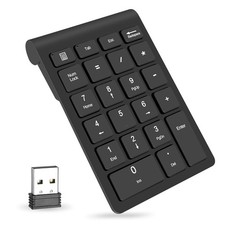 Wireless Number Pad 22 Keys Portable USB Numpad picture