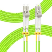 LC To LC Fiber Patch Cable OM5 Multimode Network Optical Cord Line 20M/66ft picture