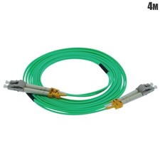 4m LC to LC OM3 10Gbps Duplex 50/125 Multi Mode Fiber Optic Optical Patch Cable picture