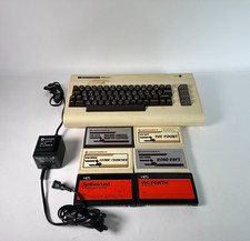 Commodore VIC-20 DIN Computer w/ Games VIC-1213, 1917, 1922, 1909, C306, C301  picture
