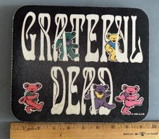 Rare 1990-Original-“GRATEFUL DEAD”-Computer Mouse Pad/Mousepad picture