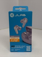 JLab GO Pods ANC In-Ear True Wireless Earbuds Lilac 26+ Hours Playtime picture