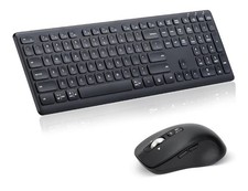 CITLLA Wireless Keyboard and Mouse Combo, Scissor-Switch Keys, 2-in-1 picture
