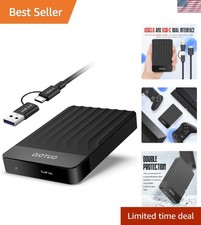 1TB External Hard Drive, Portable Storage Expansion HDD, USB 3.0 & USB-C for ... picture