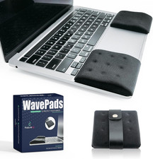 WavePads by PostureUp – Original Two Pack Adjustable Wrist Rests for Laptop and picture
