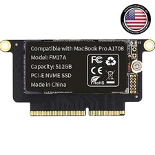High-Speed 512GB SSD Upgrade for MacBook Pro A1708 - 3-  Included picture