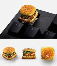 Hamburger Keycaps Artisan Food Keycap For MX Mechanical Keyboards 1 Pcs picture