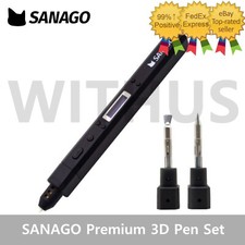 SANAGO New Sanago Premium 3D Pen Set 3 Type Module Replaceable Korean Artists * picture