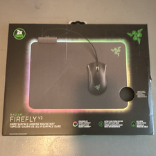 Razer Firefly V2 Gaming Mouse Pad, Hard Surface, Black, Illuminated RGB picture
