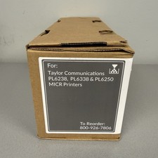 Taylor MICR Toner Cartridge 88100375 For PL6238 PL6338 PL6250 Printers Open Box picture