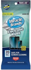 MiracleWipes for Electronics Cleaning Screen Wipes for TV, Phones etc. 20 Count picture