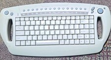 BTC Wireless Multimedia Keyboard 5113RF TX w/ PS/2 Receiver Gray English QWERTY picture