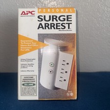 APC Surge Arrest NET3 Wall Mount Version - Protect Your Electronics- New In Box picture