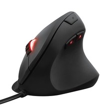 Trust GXT 144 Rexx Vertical Gaming Mouse 10000 DPI 6 Buttons Black picture