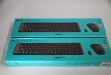 2x Logitech-Mk220 - Wireless Keyboard and Mouse Combo SPANISH LAYOUT picture