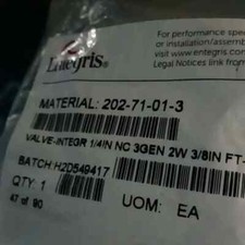 1PCS NEW Entegris 202-71-01-3 Fast Shipping （by dhl） picture