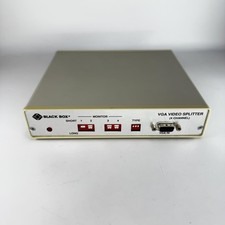 Vintage Black Box AC057A VGA Video Splitter 4 Channel Made In USA Metal picture