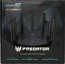 PREDATOR CONNECT W6x AX6000 Wi-Fi 6 Gaming Router picture
