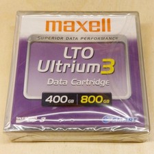 Maxell LTO3 Ultrium 3 Data Cartridge brand NEW & SEALED, 400/800GB backup tape ✅ picture