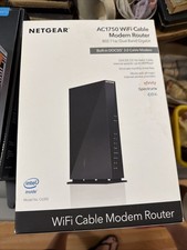 Netgear C6300 AC1750 Wi-Fi 5 DOCSIS 3.0 Cable Modem Router Combo New Open Box picture
