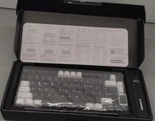 YUNZII AL80 75% Wireless Aluminum Mechanical Keyboard(Black, Cocoa Cream) picture