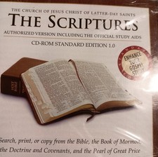 The SCRIPTURES CD-ROM Church of JESUS CHRIST Of LATTER DAY SAINTS new sealed picture