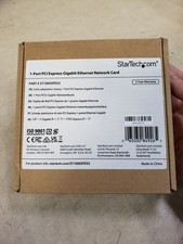 StarTech.com 1 Port PCI Express PCIe Gigabit Network Server Adapter NIC Card picture