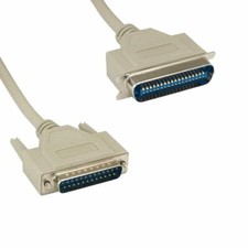 KNTK 3' DB25 to CN36 Cable 28AWG RS-232 Centronic Parallel Printer Scanner Data picture